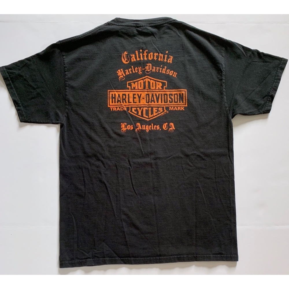Harley Davidson Los Angeles Graphic T Black Large